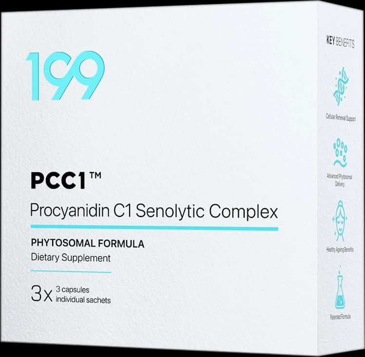 PCC1™ Procyanidin Complex box and monthly sachets